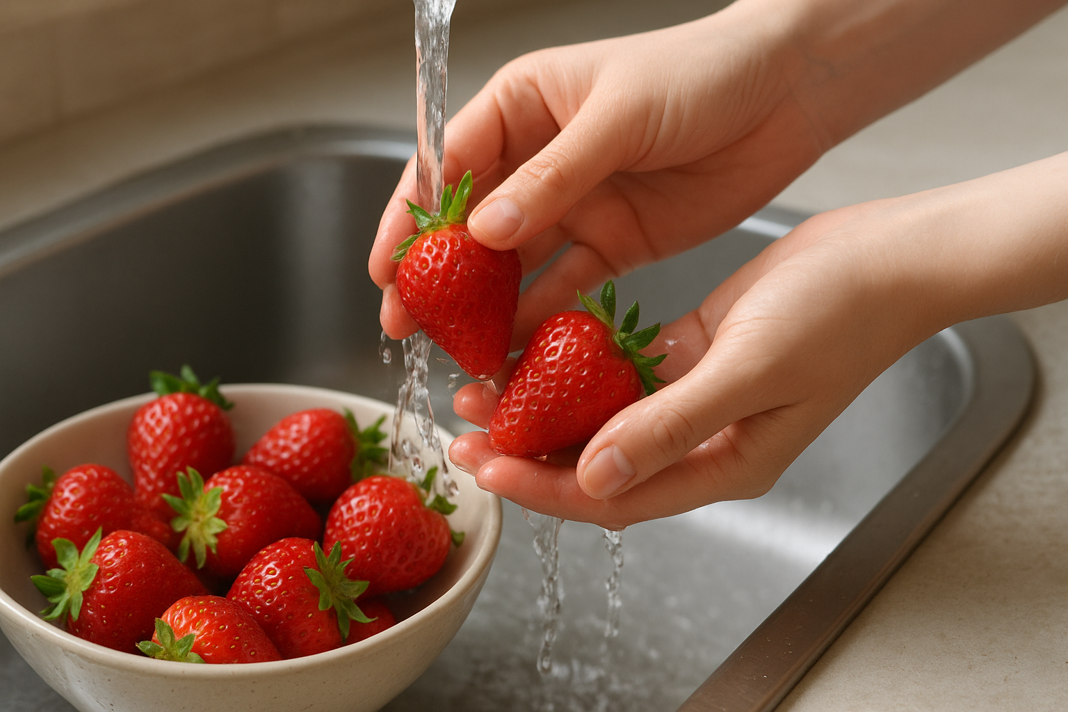 Eper tisztítása helyesen – így távolítsd el a vegyszereket