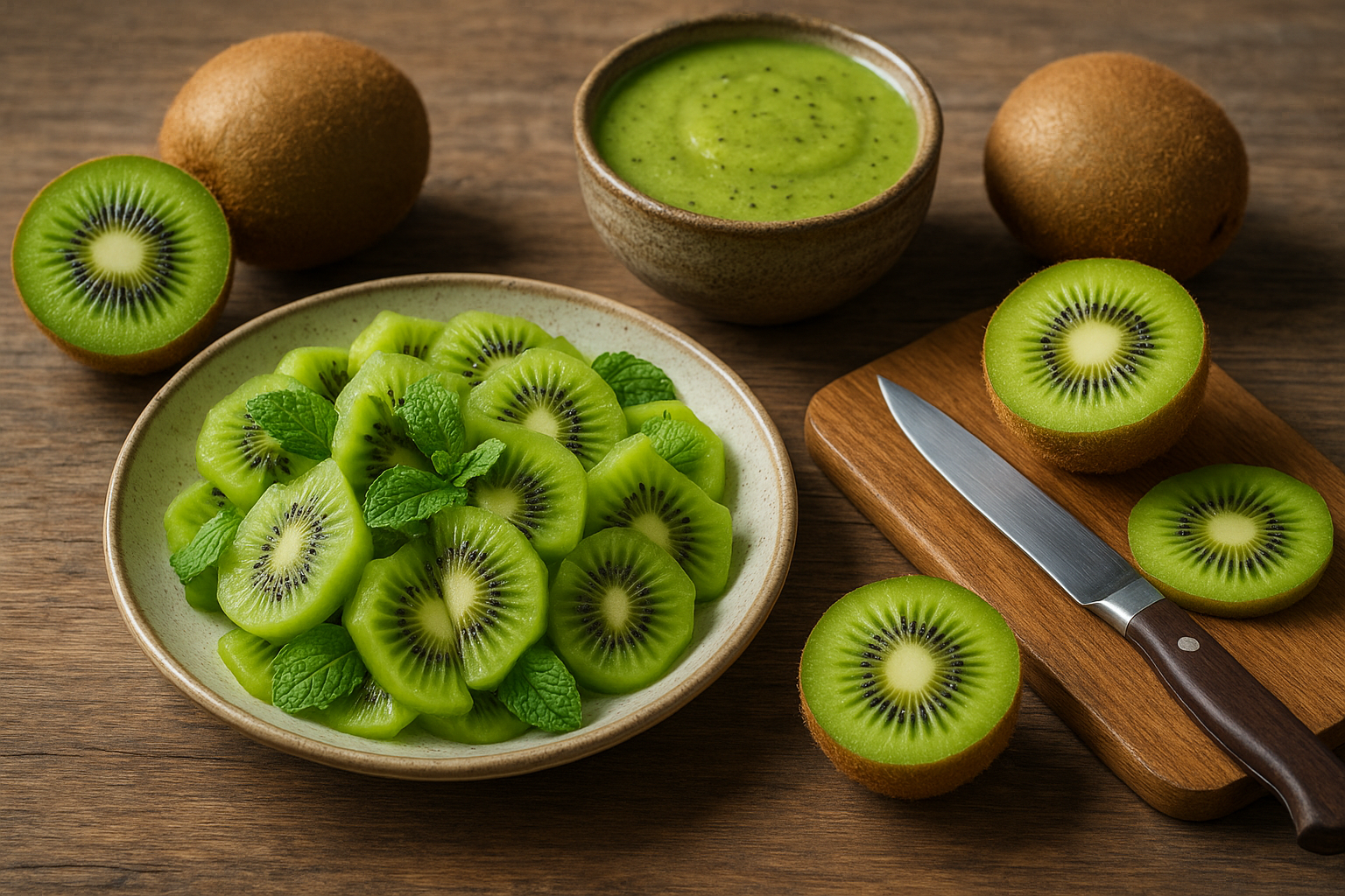 Kivi felhasználása – több mint gyümölcssaláta