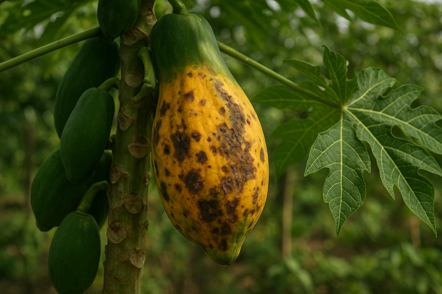 Papaya betegségek – miért pusztul el?