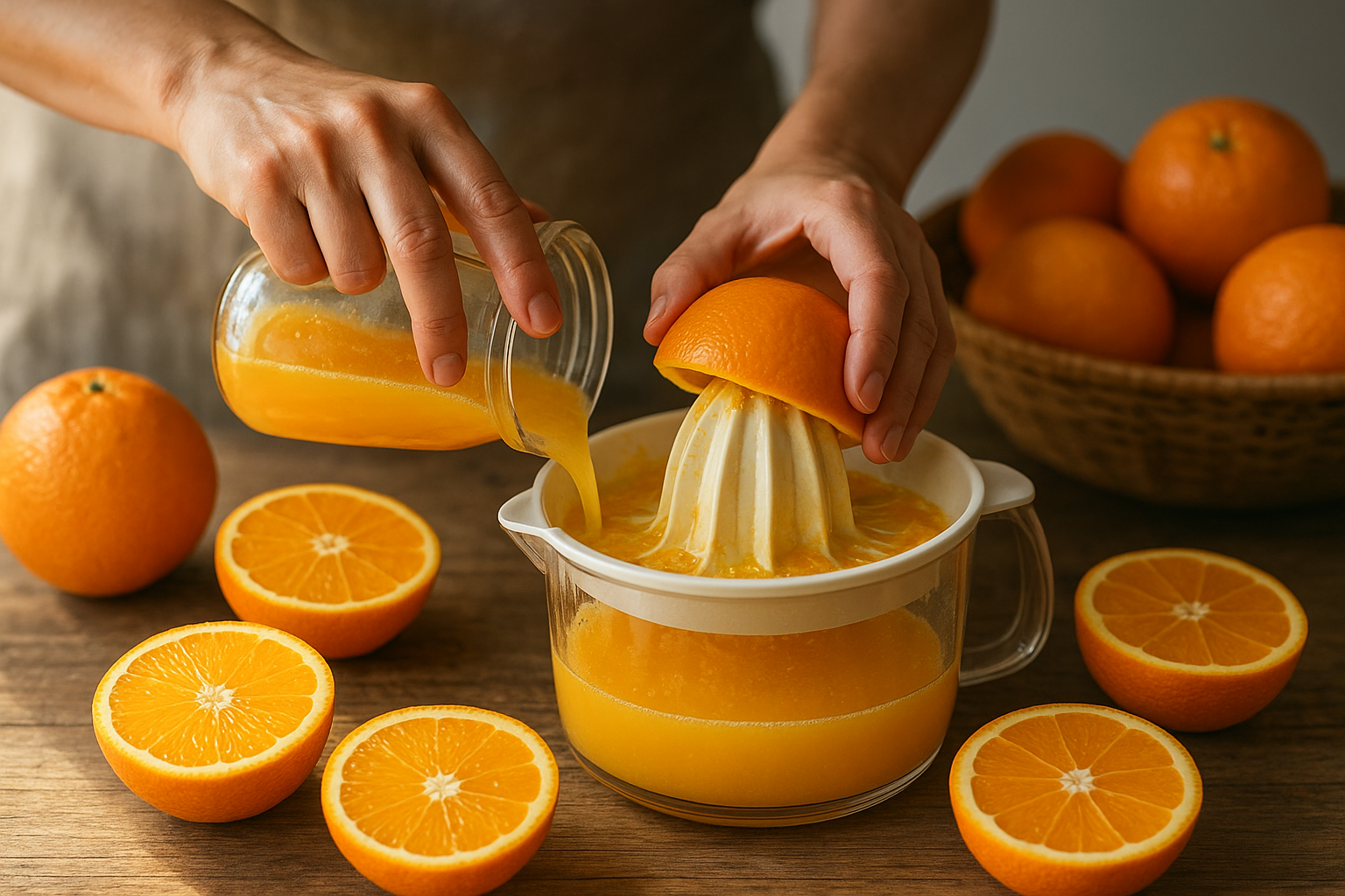 Valencia narancs felhasználása – lékészítés