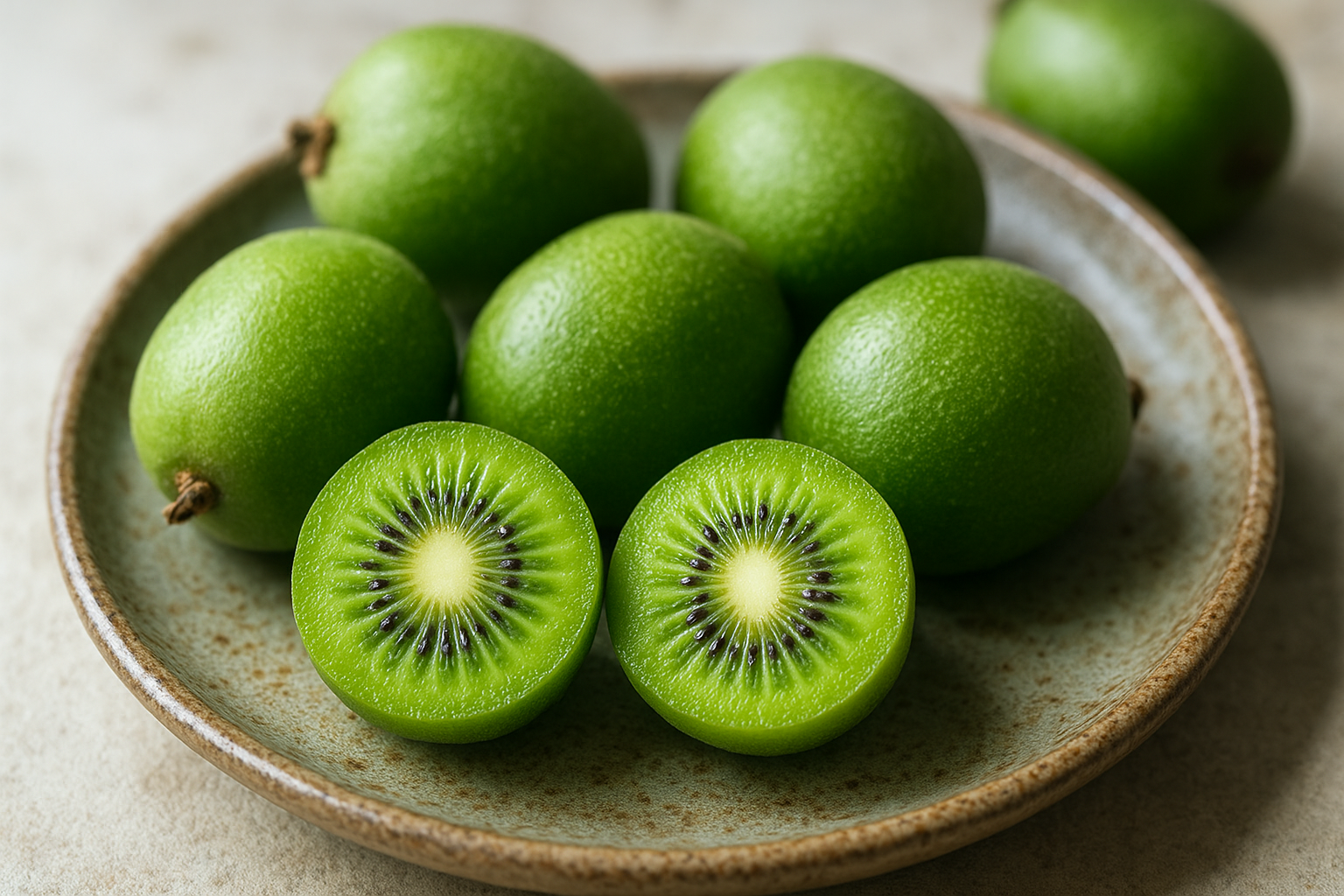 Mini kiwi felhasználása snackként – héjastul ehető