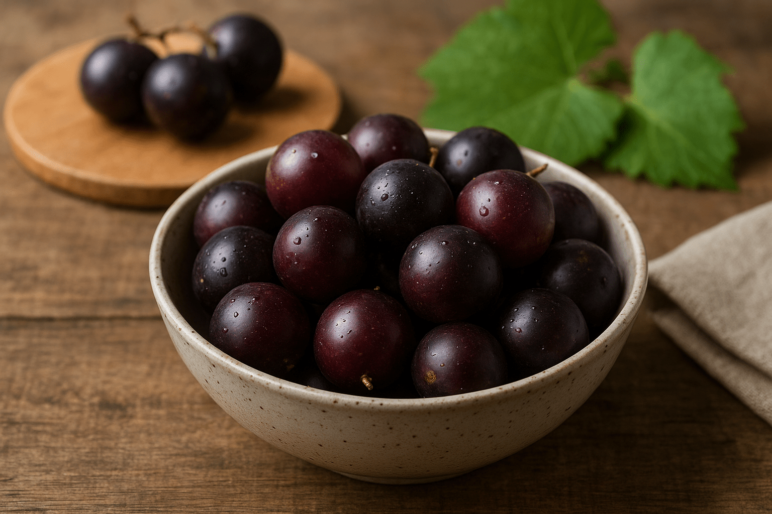 Muscadine receptek – különleges