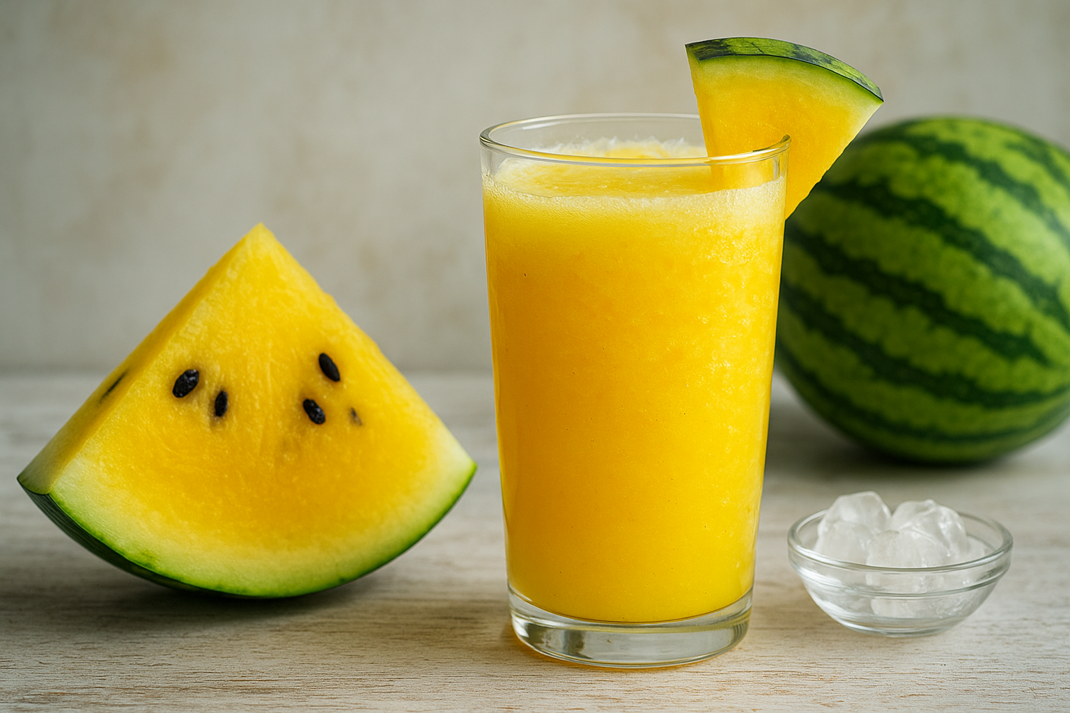 Yellow watermelon receptek – különleges italok