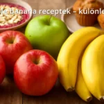Friss alma és banán különféle receptekhez, smoothie bowl és muffinok